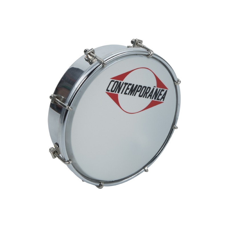 Tamborim 6" métal chromé - 8 tirants - Pro